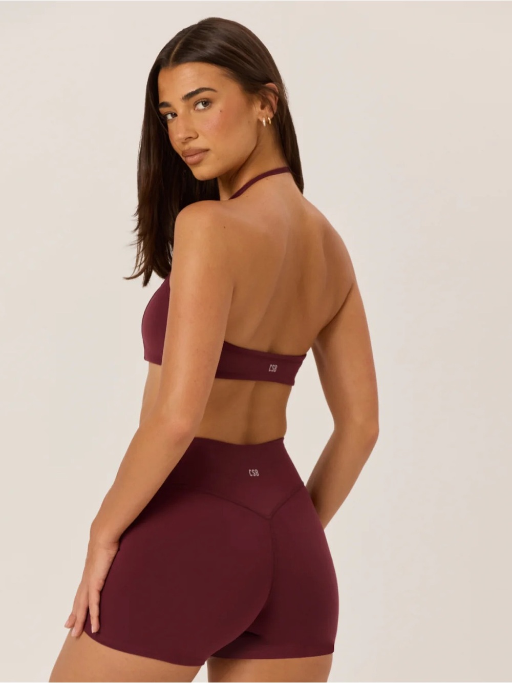 NWT - CSB - Crop Shop Boutique - Serenity Contour Halter Crop - Picture 3 of 10